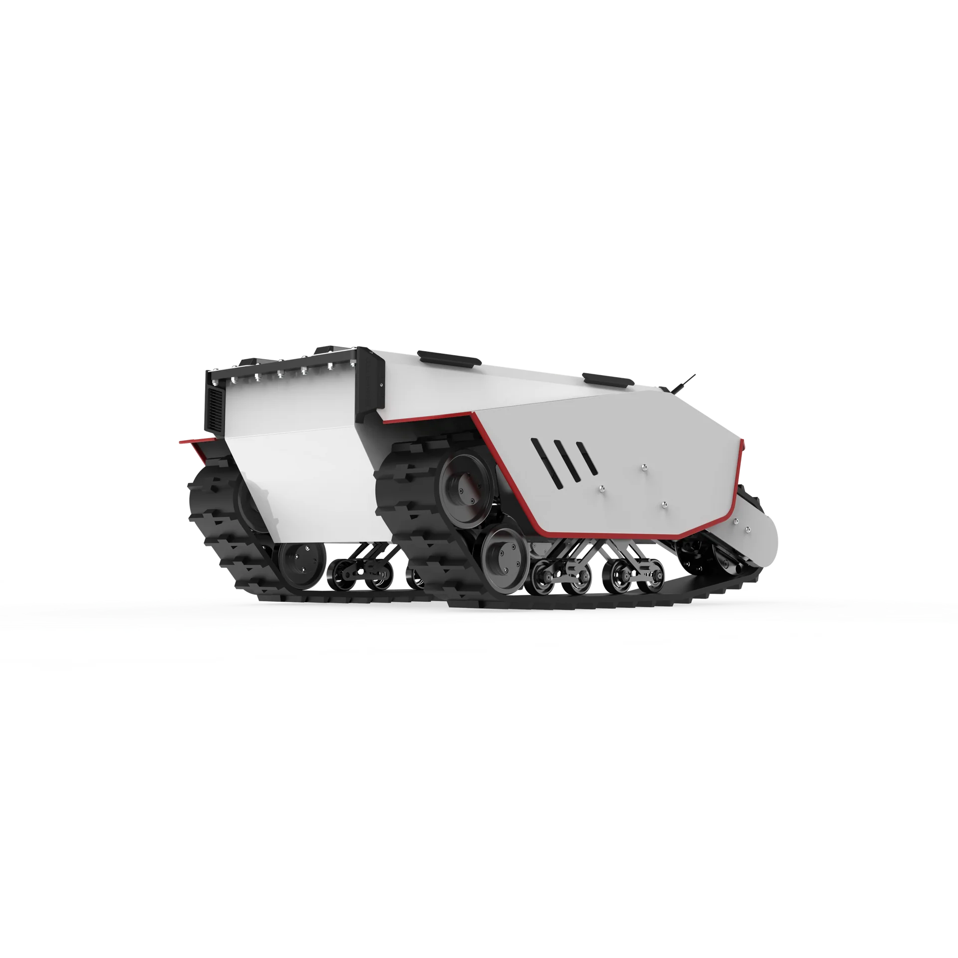 AgileX Bunker Pro outdoor testing on rough terrain