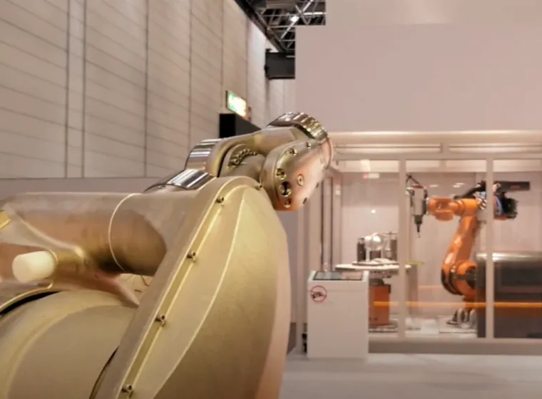 Foundry ready option of KUKA KR QUANTEC nano robot