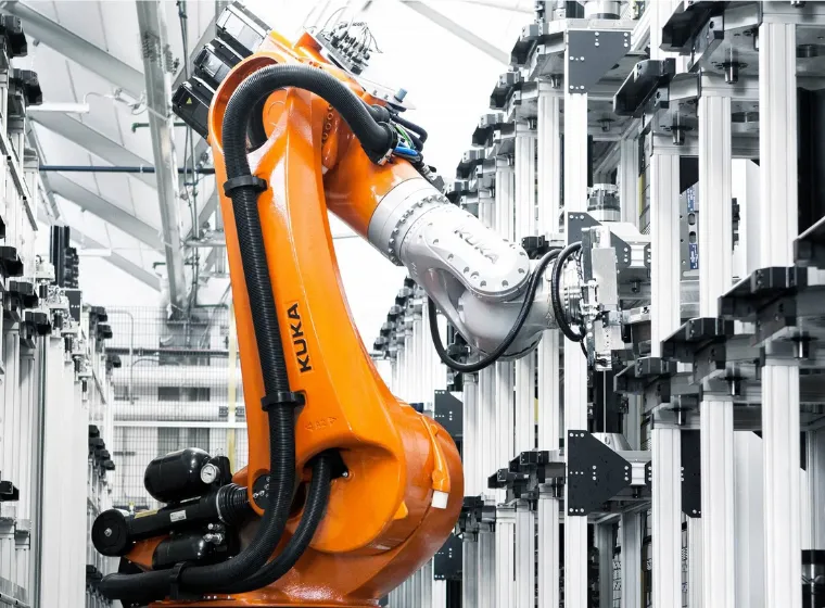 Low maintenance features of KUKA KR 360 FORTEC robot