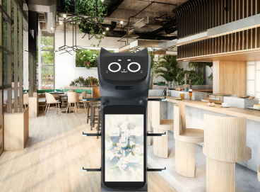 BellaBot Pro robot delivering meals with smart precision