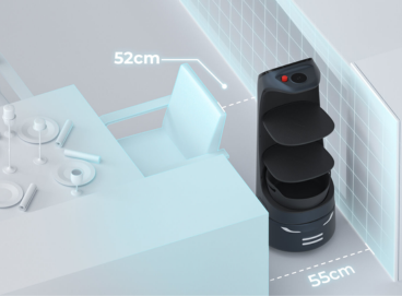 Pudu KettyBot Pro showcasing intelligent navigation system