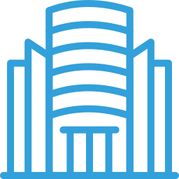 Commercial cleaning robot working inside shopping malls