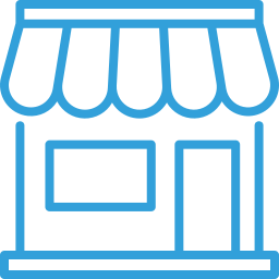 FlashBot Max performing autonomous delivery in retail areas