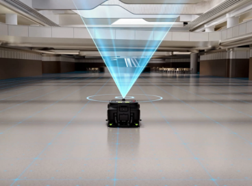 Intelligent robot vacuum operating in commercial space