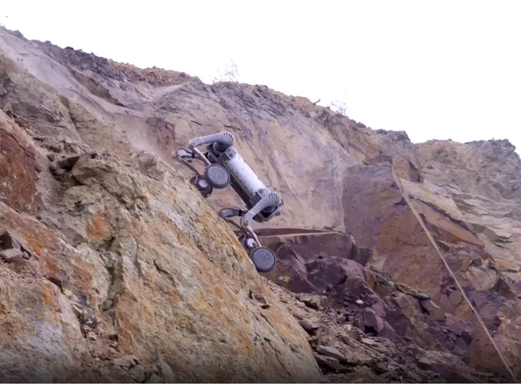 Unitree B2-W robot designed for long endurance operations