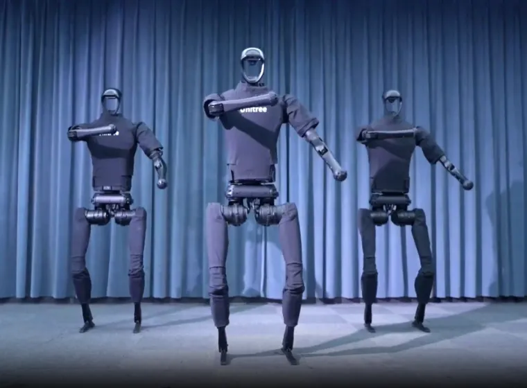 Intelligent control systems of Unitree H1 humanoid robot