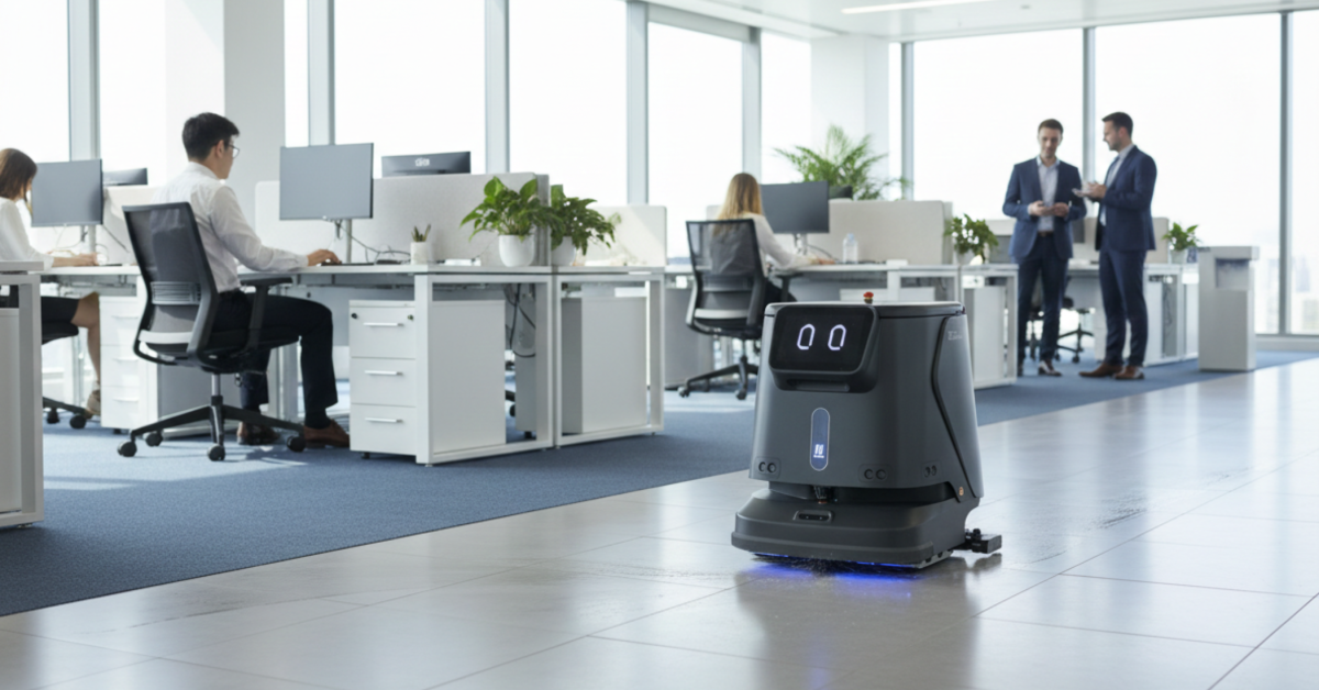 Autonomous Cleaning Robots in Large Commercial Facilities