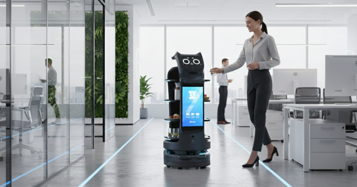 Smart Advertising Robots in Shopping Malls